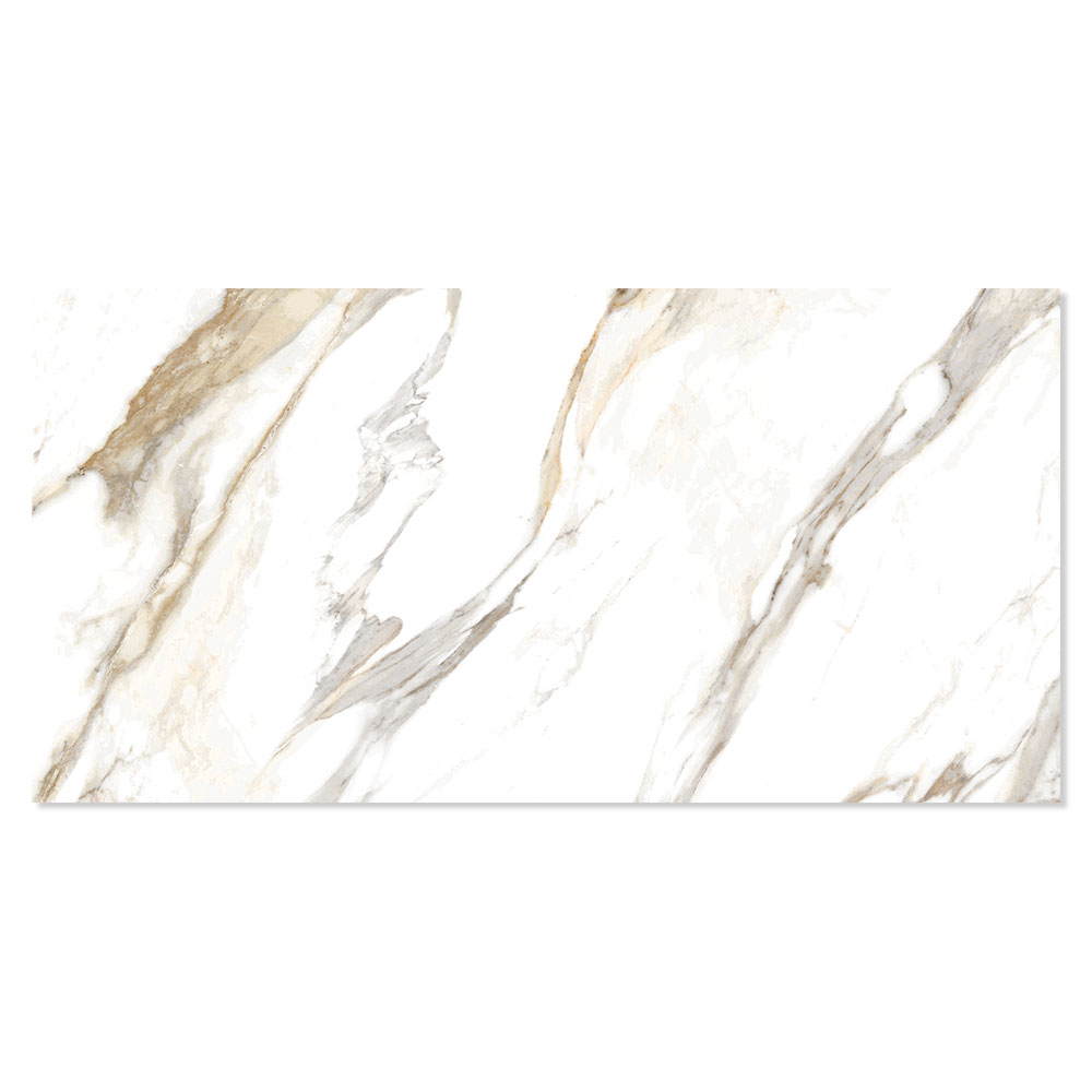 Marmor Gulvflis Dombate Hvit Polert 30x60 cm